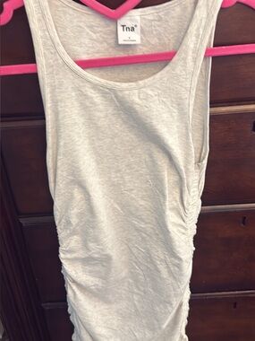 Tna Women's Light Gray dress sz small